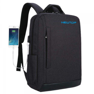 BLACK NEWTOP BUSINESS BAG