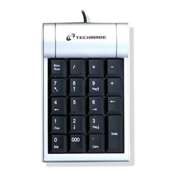 TECHMADE SLIM NUMERIC KEYPAD