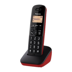Panasonic red cordless phone