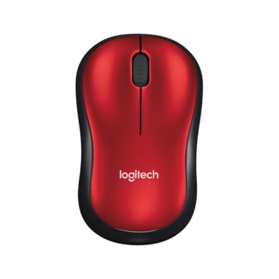 Logitech Wireless Mouse M185 Red