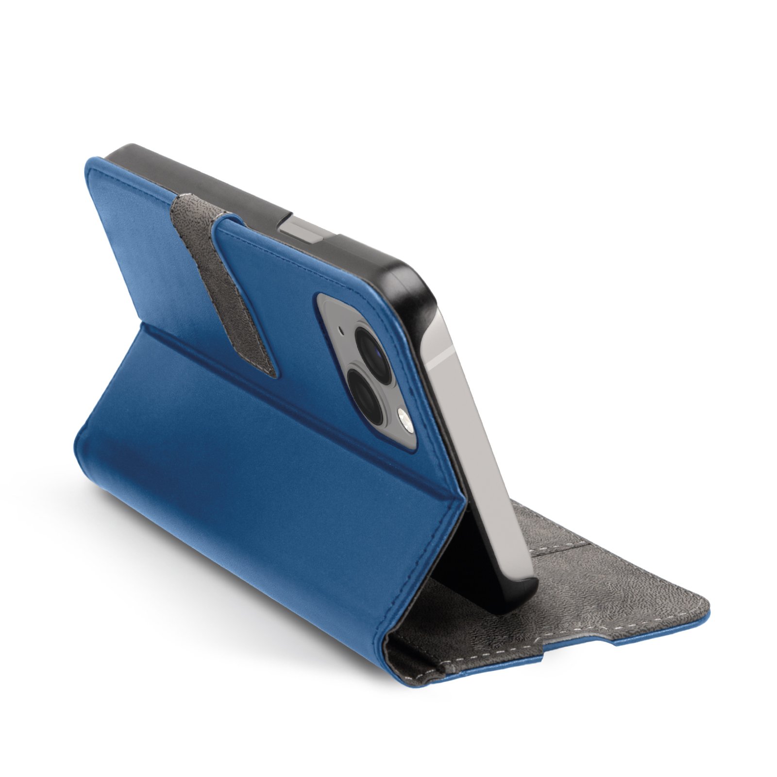 sbs Book Wallet Case with Stand Function for iPhone 14 Blue - Phonerefix
