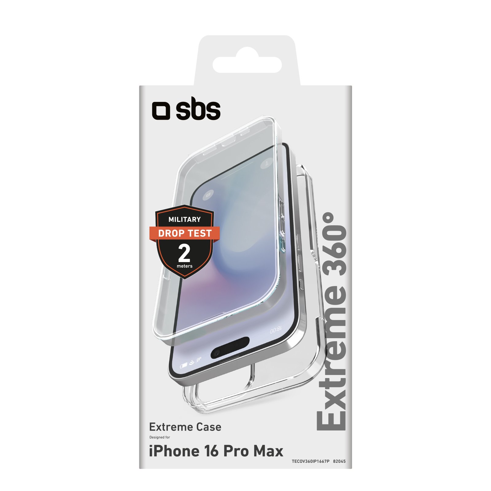 sbs 360° Full Body cover for iPhone 16 Pro Max - Extreme Collection9
