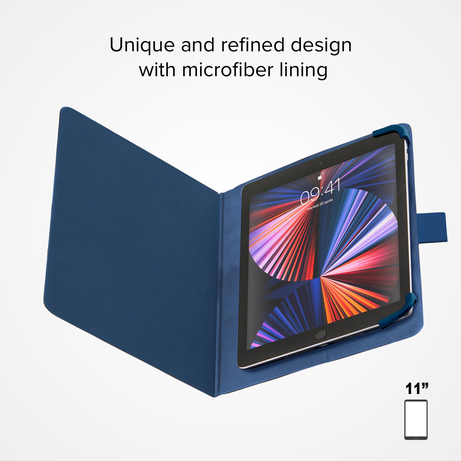 Universal book case pro tablet up 9 - 11, blue5