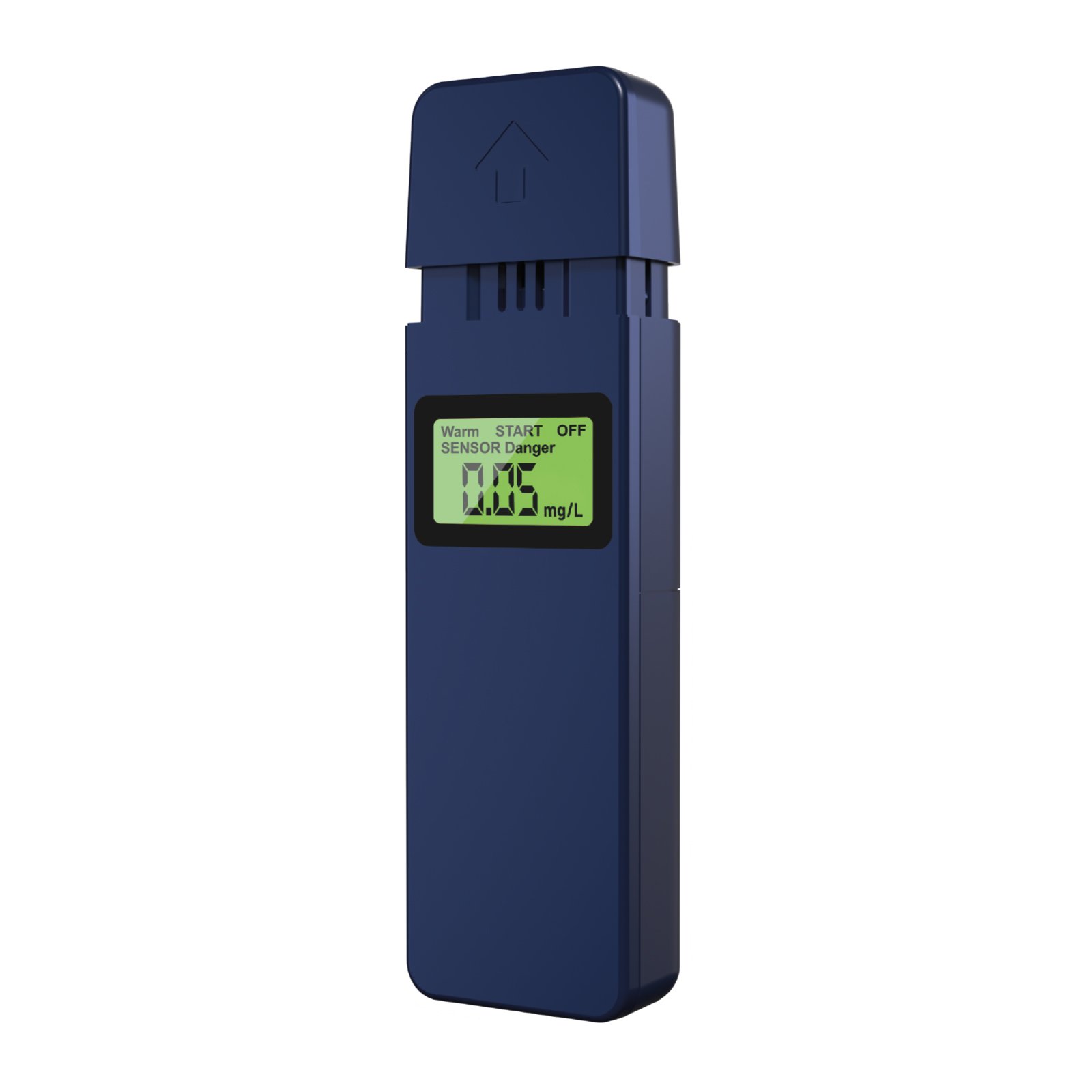 AlcoCheck Portable alcohol tester with HD LCD display, colour indicator and usage counter1
