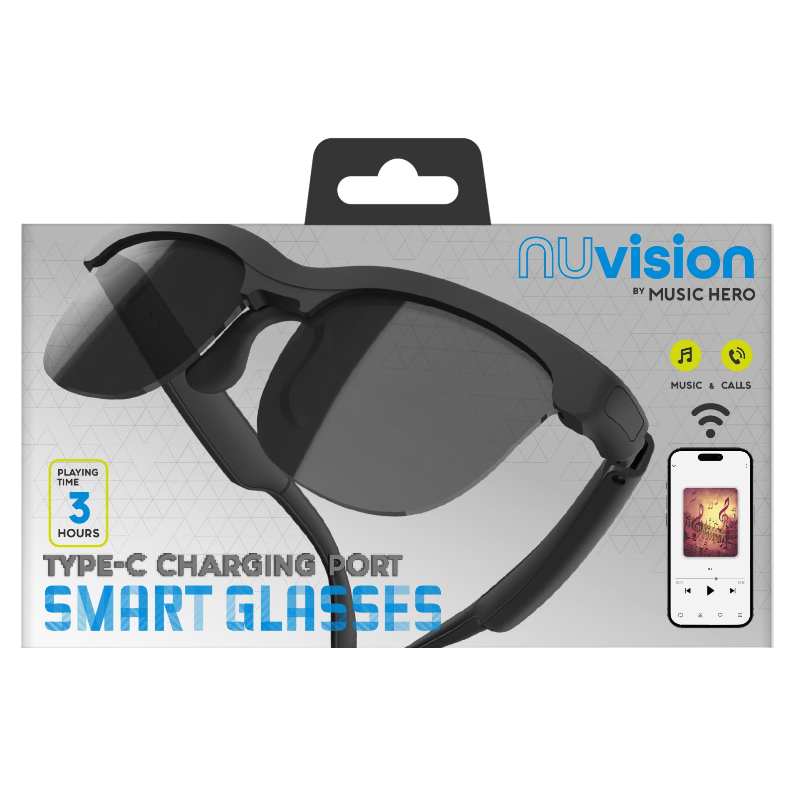 Music Hero NUvision smart sunglasses1