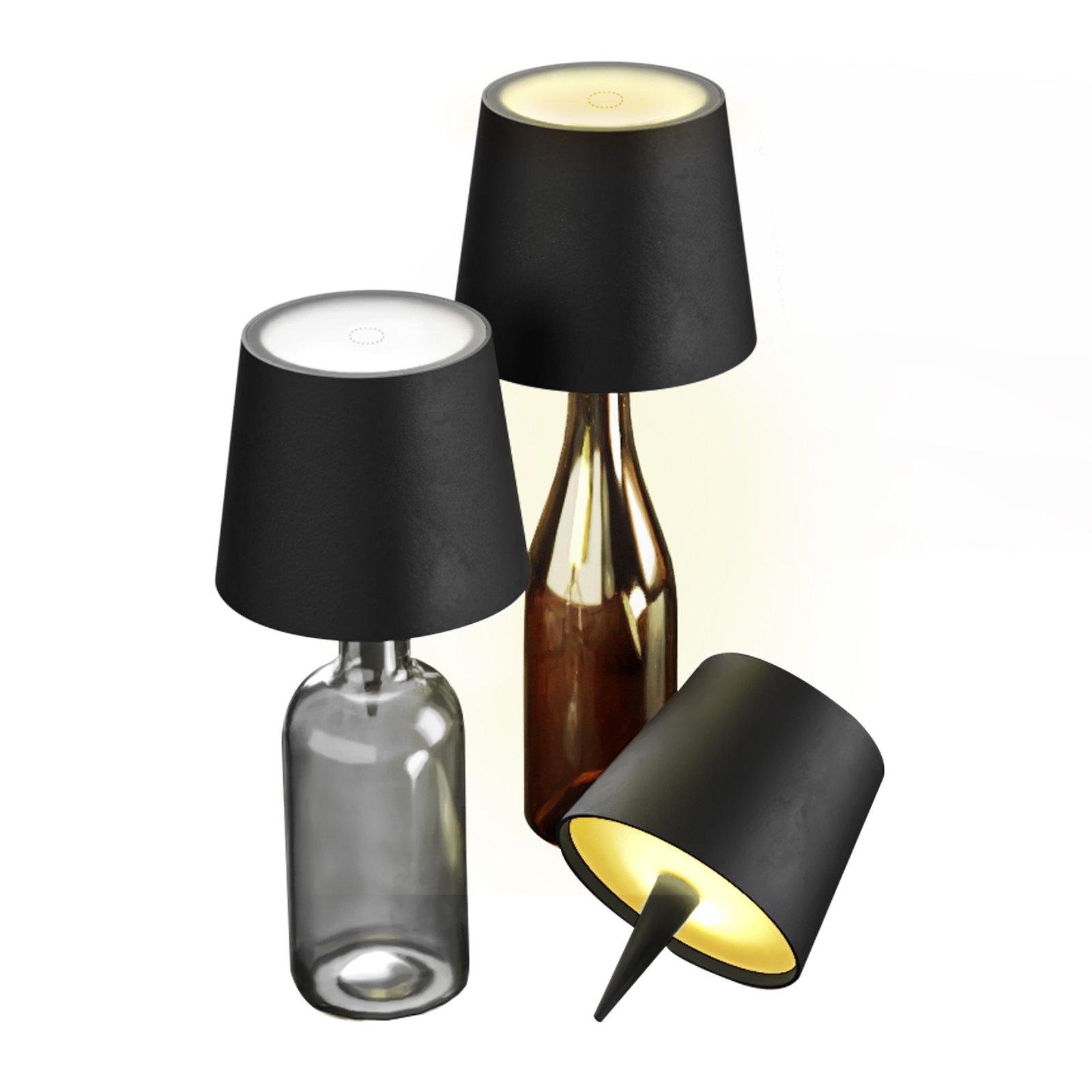 Music Hero Rechargeable table lamp with 3 light modes1